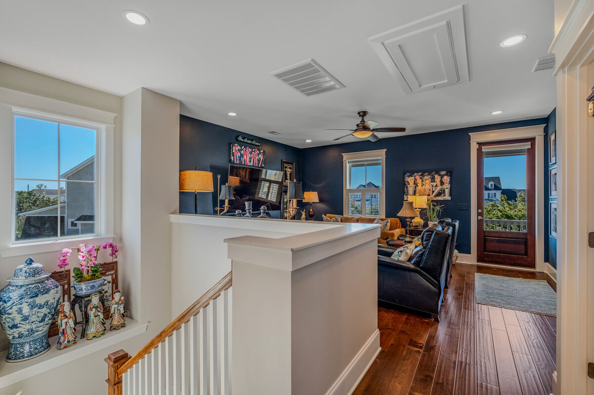 Upstairs landing