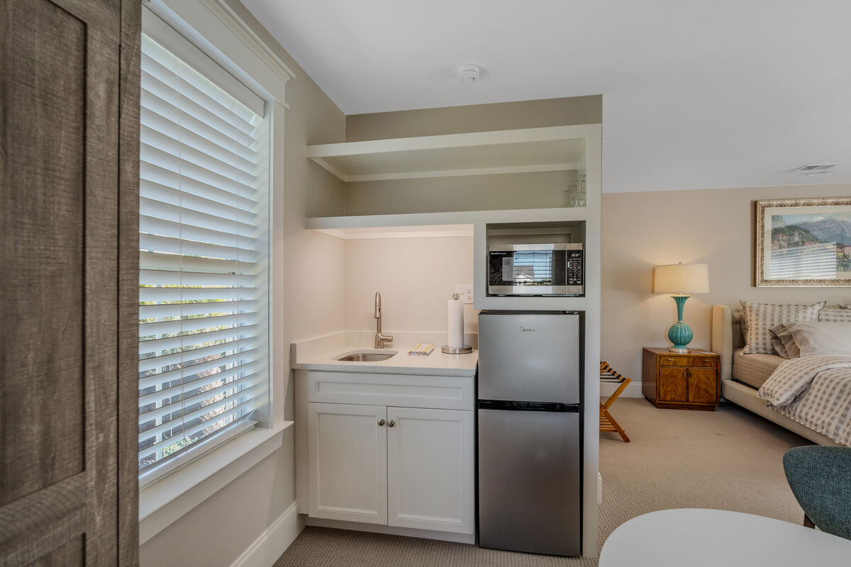 Carriage house kitchenette