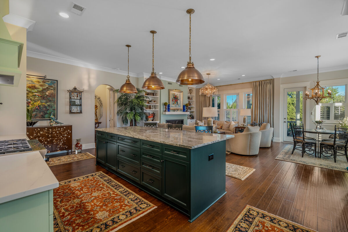 Kitchen to living room