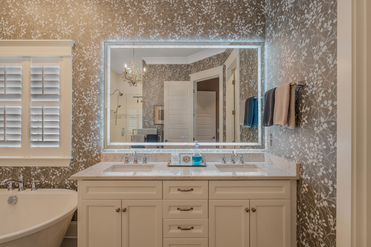 Primary bath vanity