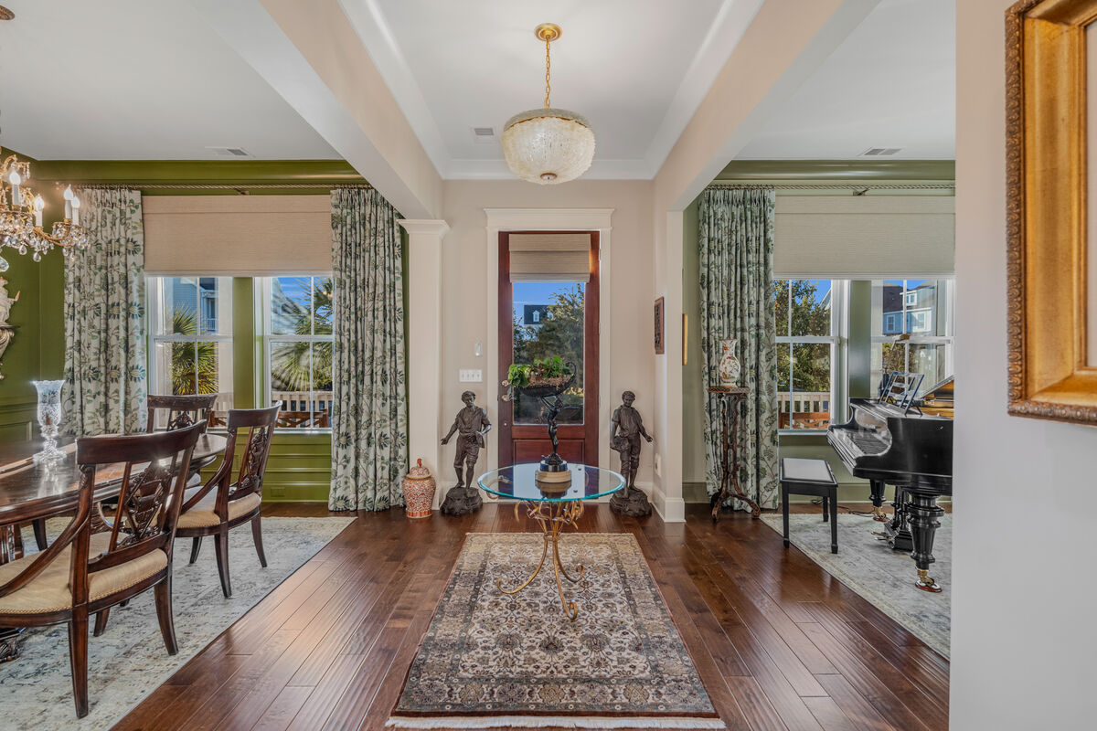 Foyer toward the dining room