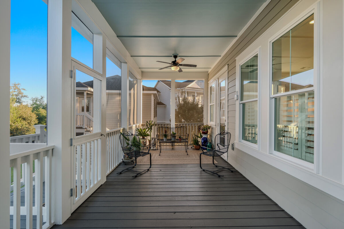 Screened porch