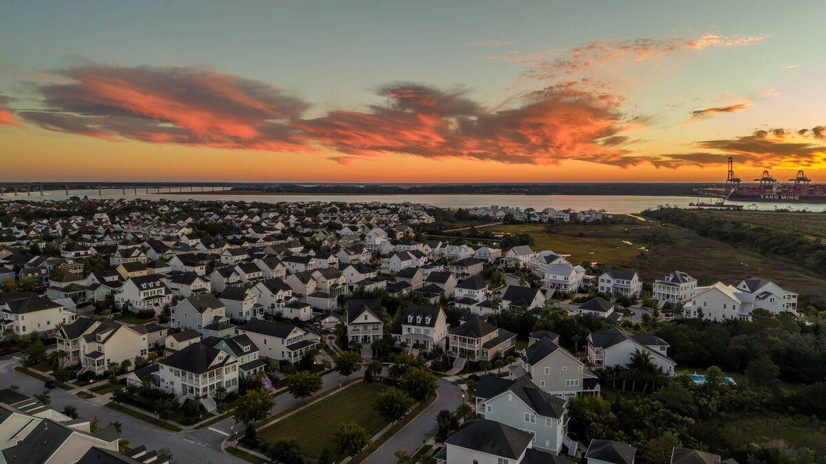 Daniel Island at sunset
